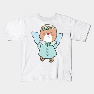 Angel Kitten Kids T-Shirt